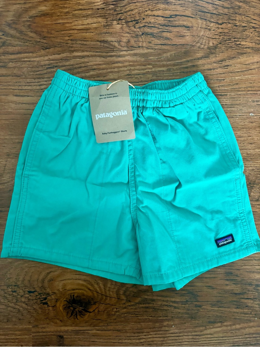 NWT Patagonia Toddler Funhogger shorts